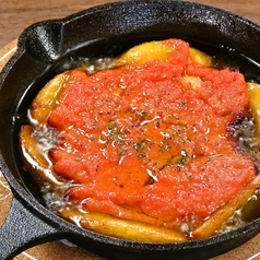 明太子とポテトのアヒージョ