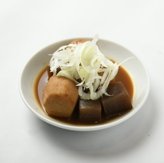 黒芋とこんにゃくの味噌煮