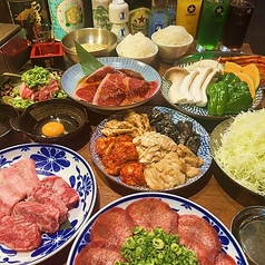 キンキン麦酒とプリッと小腸 近江牛畜産 あさひ 山科店のコース写真