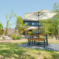 わんちゃんと一緒でも大丈夫!