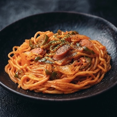  もっちり麺の焼きナポリタン