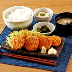 マグロメンチカツ定食/鯛のそぼろ小丼と信州そばセット 各