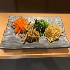 自家製ナムルの盛り合わせ