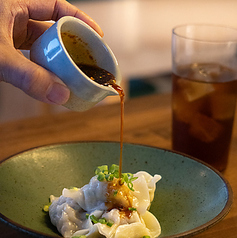台湾手作り海老水餃子