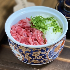 とろろとユッケのご飯