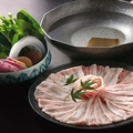 料理メニュー写真&nbsp;瀬戸地愛豚のしゃぶしゃぶ～そばつゆ仕立て～（一人前）
