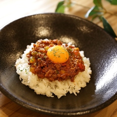 季節の野菜のキーマカレー