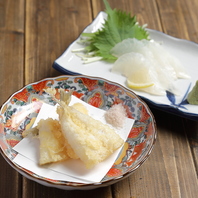 産地直送！新鮮な海鮮を使用した日替わりメニューの数々