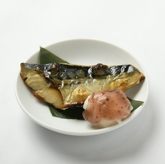 鯖の塩焼き　梅おろし