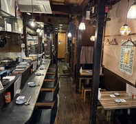 お仕事帰りにサク飲み！居心地のいいカウンター席♪