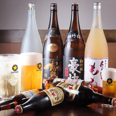 定番の生ビールや本格焼酎など豊富なラインナップ♪