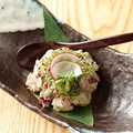 料理メニュー写真 荒叩き鮮魚のなめろう