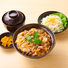 神戸牛龍のたまごとじ丼