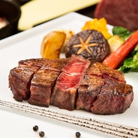 熟練シェフが贈る、岩手二戸市産短角牛ステーキをご提供