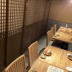 １階　扉付き完全個室　２名～　フロア貸し切り最大30名様