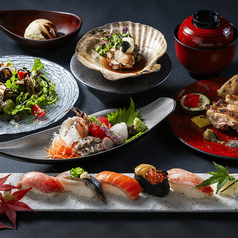 SUSHI&GRILL イルオナイのコース写真