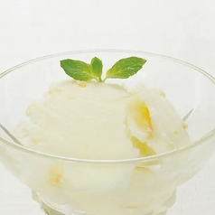 シャーベット（ゆず・カシス）