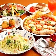 スパゲッテリア・プリマヴェーラのコース写真