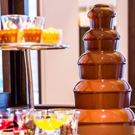 大人気！！チョコレートファウンテンが登場！！