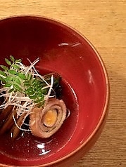 うずら卵の蒸し穴子巻き巻き