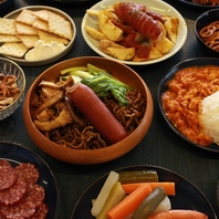 宴会にも対応するバリエーション豊かな品揃え