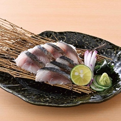 炙り〆さばの御造り