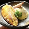 料理メニュー写真 さつま芋の黄金焼き～バニラアイス添え～