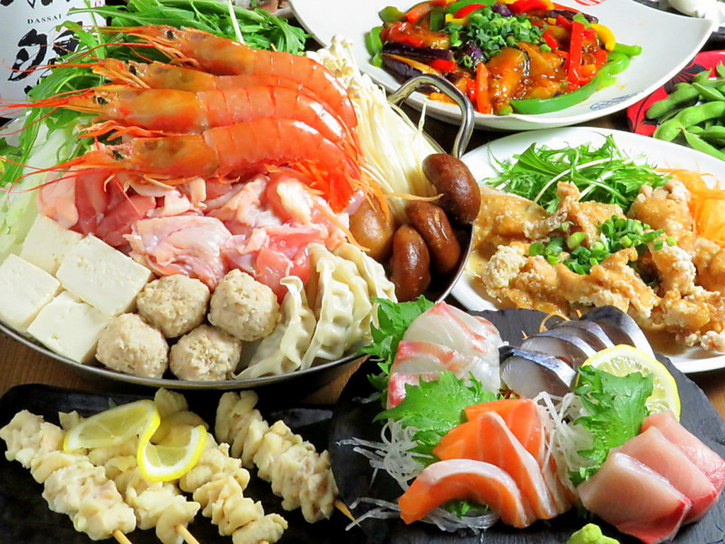 宴会にぴったり！120分飲み放題付きのコースは38500円(税込)～豊富にご用意しております◎