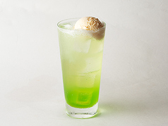 クリームメロンソーダハイ