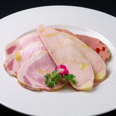 自家製ハム盛り合わせ