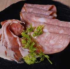 生ハム盛り合わせ3種