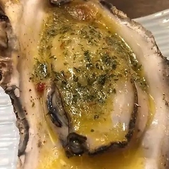GRILLED OYSTER with GARLIC