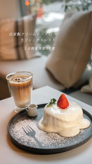 自家製クリームチーズの生フレンチトースト