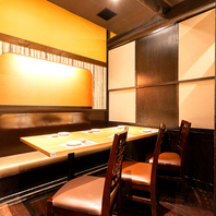 【個室風の店内】