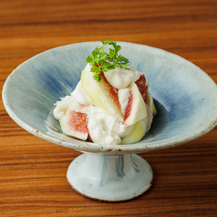 季節のフルーツの白和え