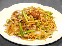 牛肉のカキ油ソース焼きそば