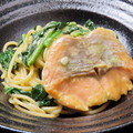 料理メニュー写真&nbsp;スモークサーモンクリームパスタ
