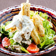 カリカリごぼうのタルタルサラダ