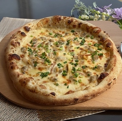 【テイクアウト】常磐ホッキ貝とあさりの味噌クリームピザ　Mサイズ