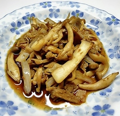 木の子と豚肉の生姜焼き