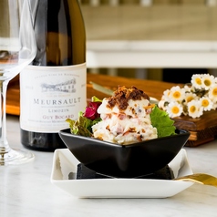 鴨とアンチョビのポテトサラダ