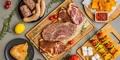 料理メニュー写真&nbsp;肉バーベキューコース