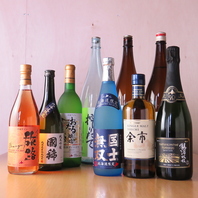 日本酒ソムリエが選び抜いた日本酒をご用意