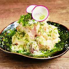 抹茶チーズのポテトサラダ