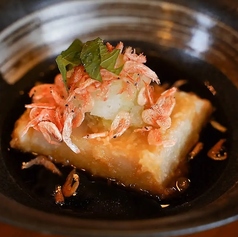 揚げ出し蕎麦豆腐