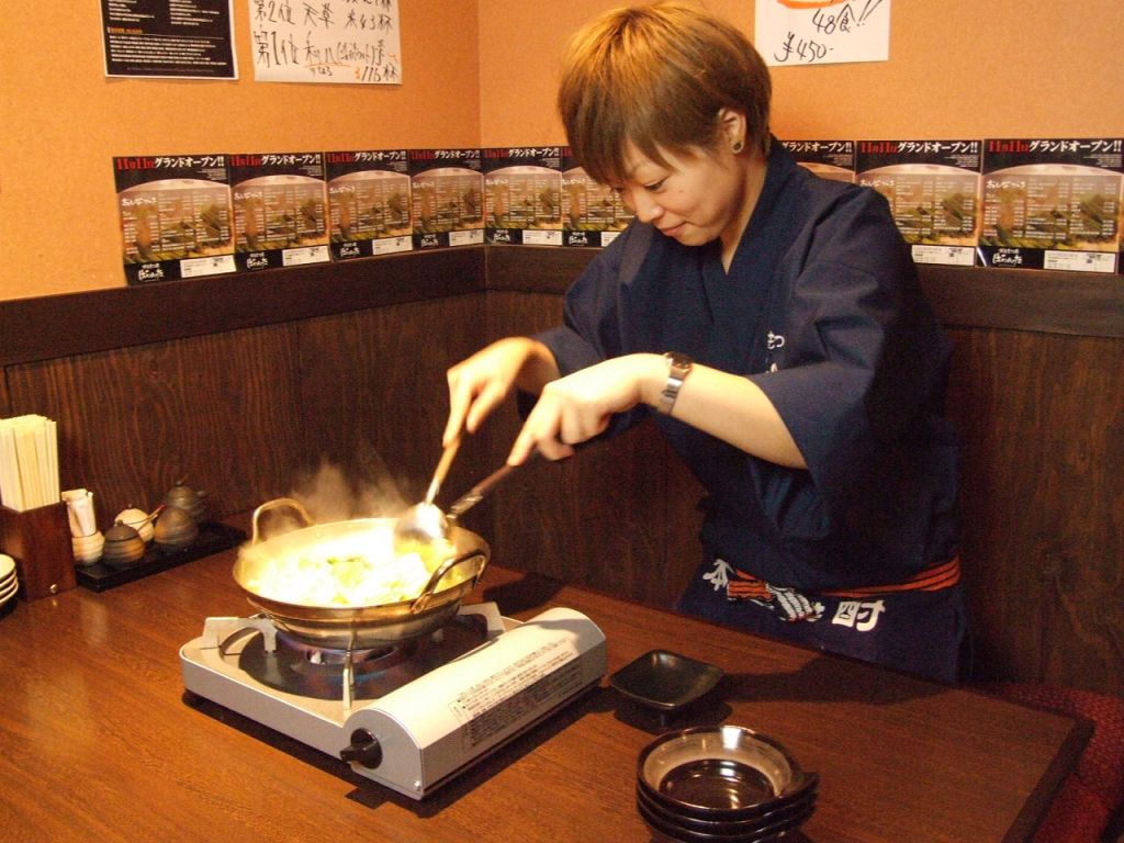 「お客さん、ここからは手を出さないで待っててください♪」