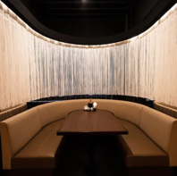 素麺屋ならではのおしゃれなソファー席、接待、デート◎