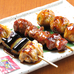 本日のおまかせ 串焼き3種盛合せ