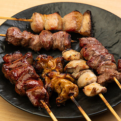 やきとん盛り合わせ6本