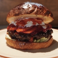 バーベキューチーズバーガー